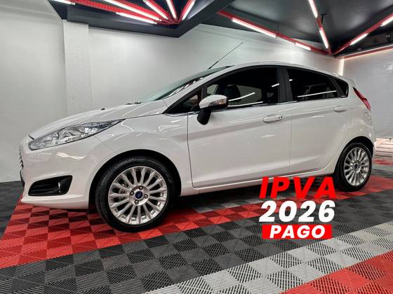 FORD FIESTA 1.6 TITANIUM HATCH 16V FLEX 4P POWERSHIFT FORD FIESTA 1.6 TITANIUM HATCH 16V FLEX 4P POWERSHIFT